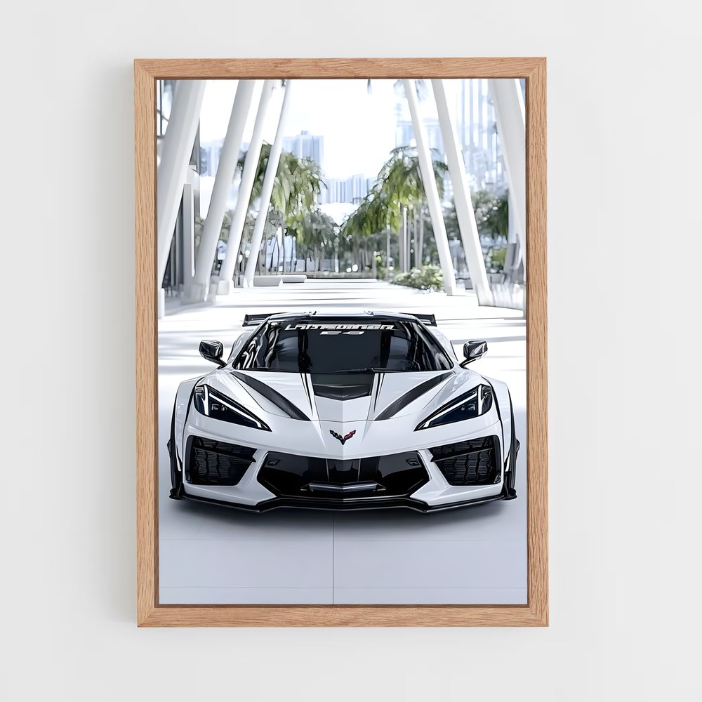 Poster Corvette Elite – affiche Chevrolet (vue 4)